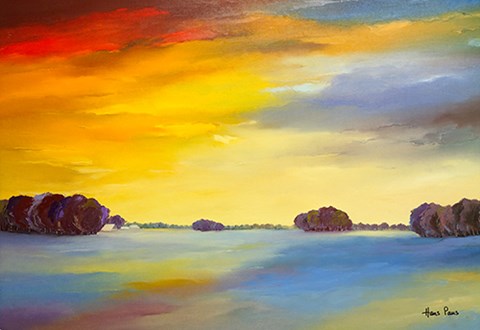 Framed Landscape Print