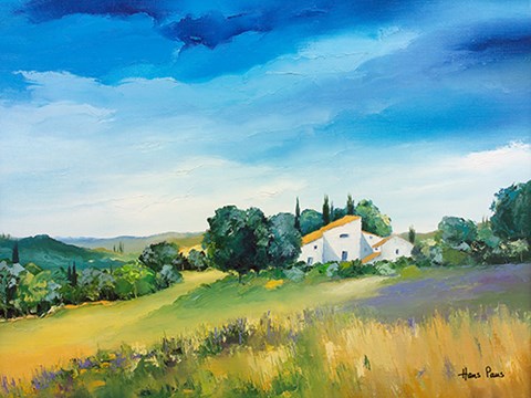 Framed Provence Print