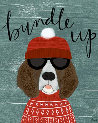 Framed Bundle Up Print