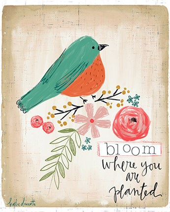 Framed Planted Print