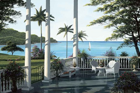 Framed Caribbean Comfort Print