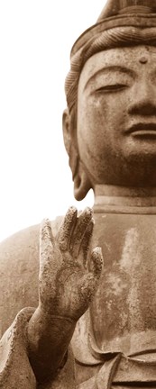 Framed Buddha I Print