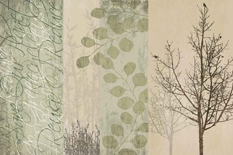 Framed Go Green Print