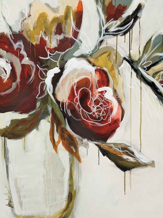 Framed Florist Pickings Print