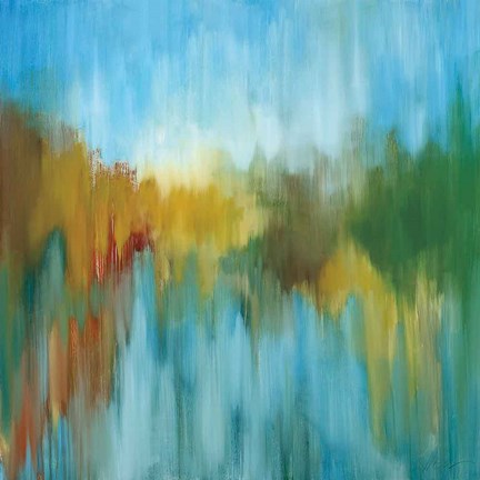 Framed Shades Of Summer Print