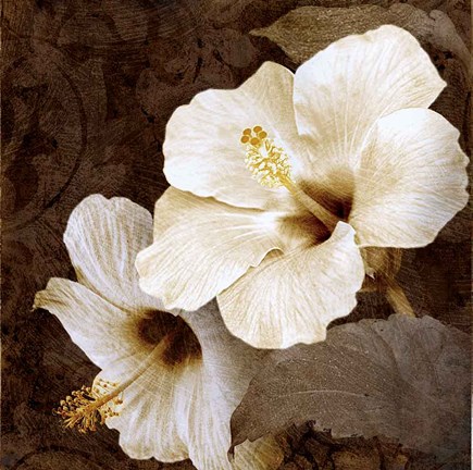 Framed Verdant Blooms Print