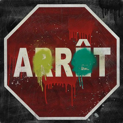 Framed Arret Print