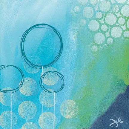 Framed Bubble Toes Print