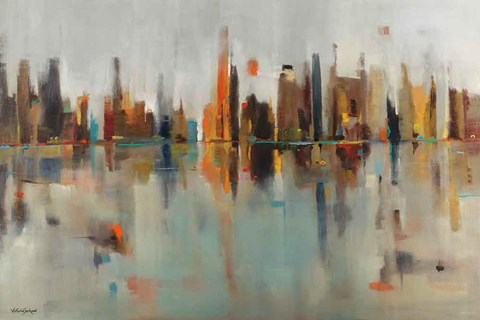 Framed Golden Harbor Print