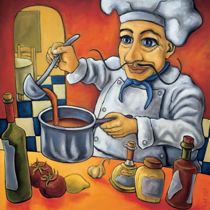 Framed Leonardo Print