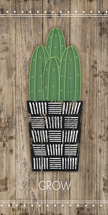 Framed Grow Print