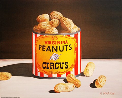 Framed Circus Peanuts Print