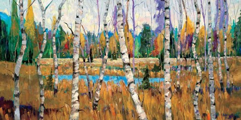 Framed October Parade Print