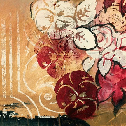 Framed Cranberries and Creme II Print