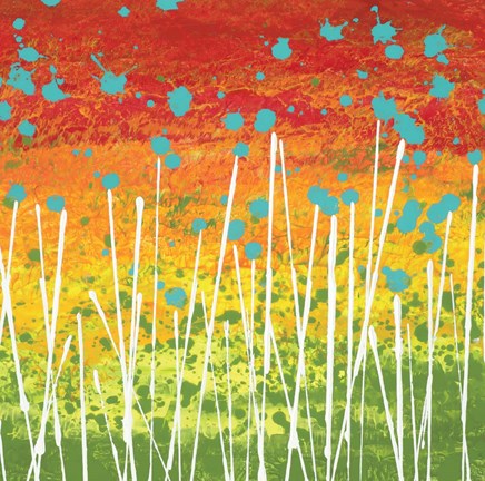 Framed Spring View Print