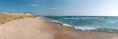 Framed Sand and the Sea Print