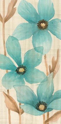 Framed Waterflowers I Print