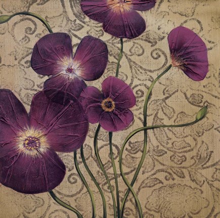 Framed Velvet Dance II Print