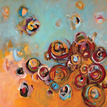 Framed Paradisio I Print