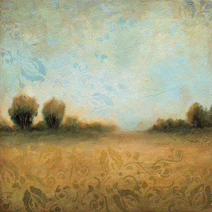 Framed Summer Evening I Print