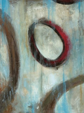 Framed Grayson&#39;s Loops I Print