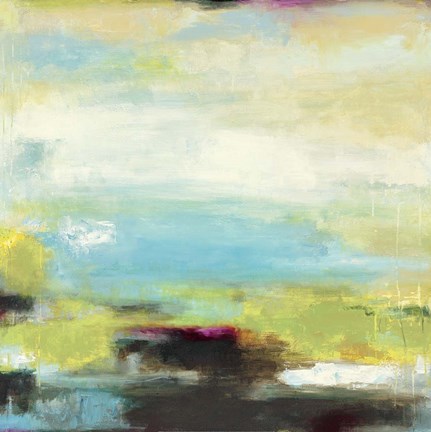 Framed Curragh Green Print