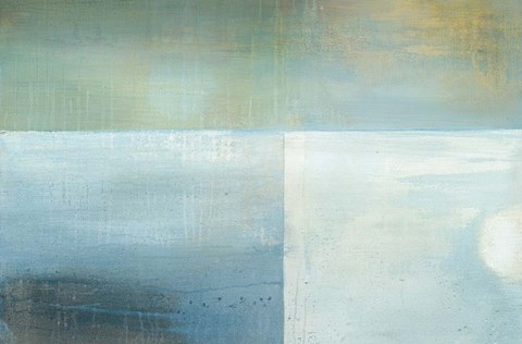 Framed Parceled Reflections Print