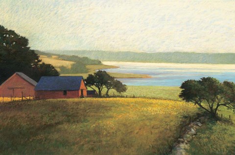 Framed Salt Water Farm Print