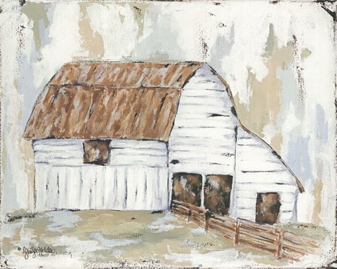 Framed Spring Joy Farm Print