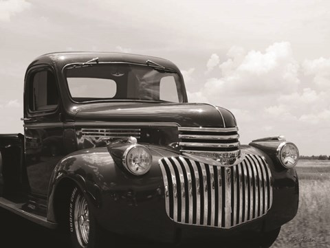 Framed Restored Chevy Truck Print