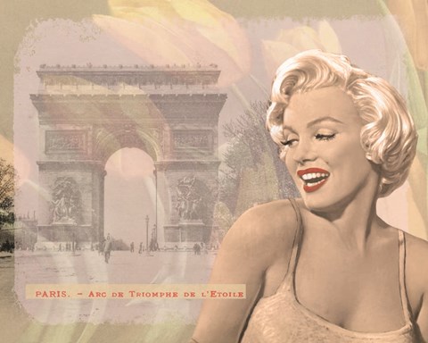Framed Marilyn Triomphe I Print