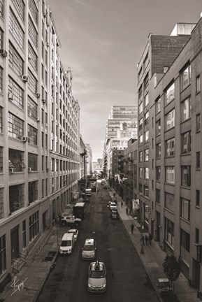 Framed Dueling Cabs Print