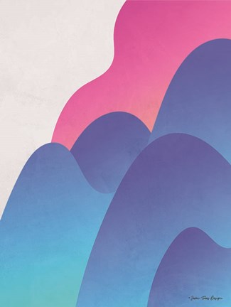 Framed Abstract I Print