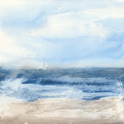 Framed Surf and Sails Print