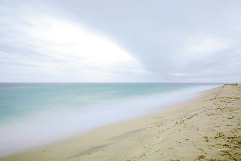 Framed Early Morning Beach Print