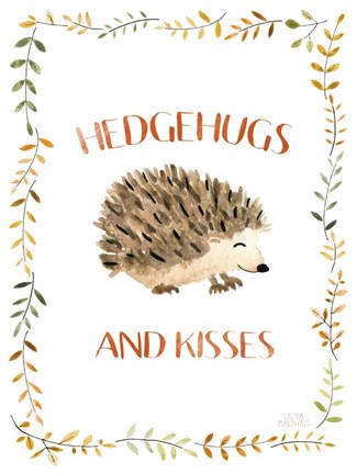 Framed Woodland Whimsy X Print