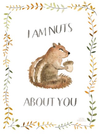 Framed Woodland Whimsy IX Print