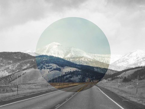 Framed Bold Adventures I v2 No Words Print