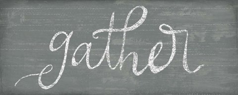 Framed Schoolhouse Gather Print