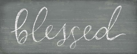 Framed Schoolhouse Blessed Print