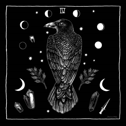 Framed All Hallows Eve IV Sq no Words Print