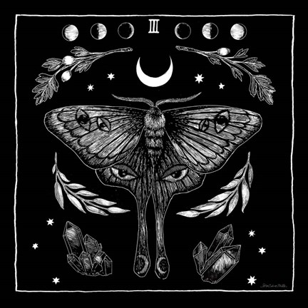 Framed All Hallows Eve III Sq no Words Print