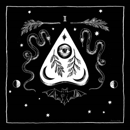 Framed All Hallows Eve II Sq no Words Print