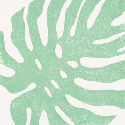 Framed Tropical Treasures Pastel I Print