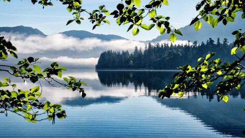 Framed Serenity Lake Print