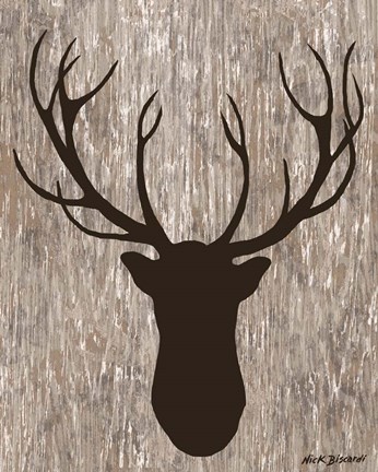 Framed Wilderness Deer Print