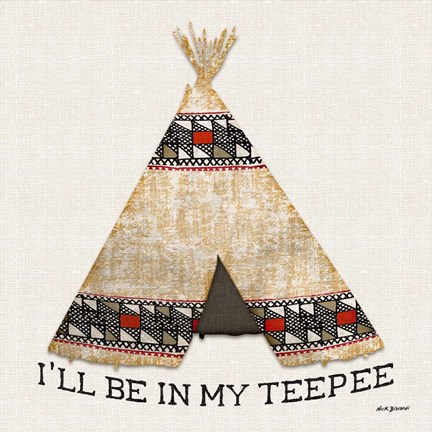 Framed In My Teepee Print