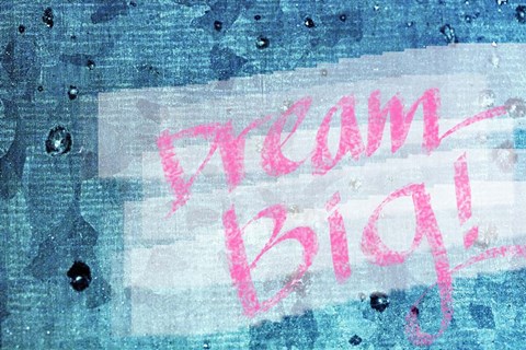 Framed Dream Big Print