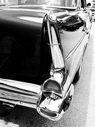 Framed Night Rider IV Print