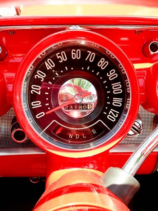 Framed Drive By I Print